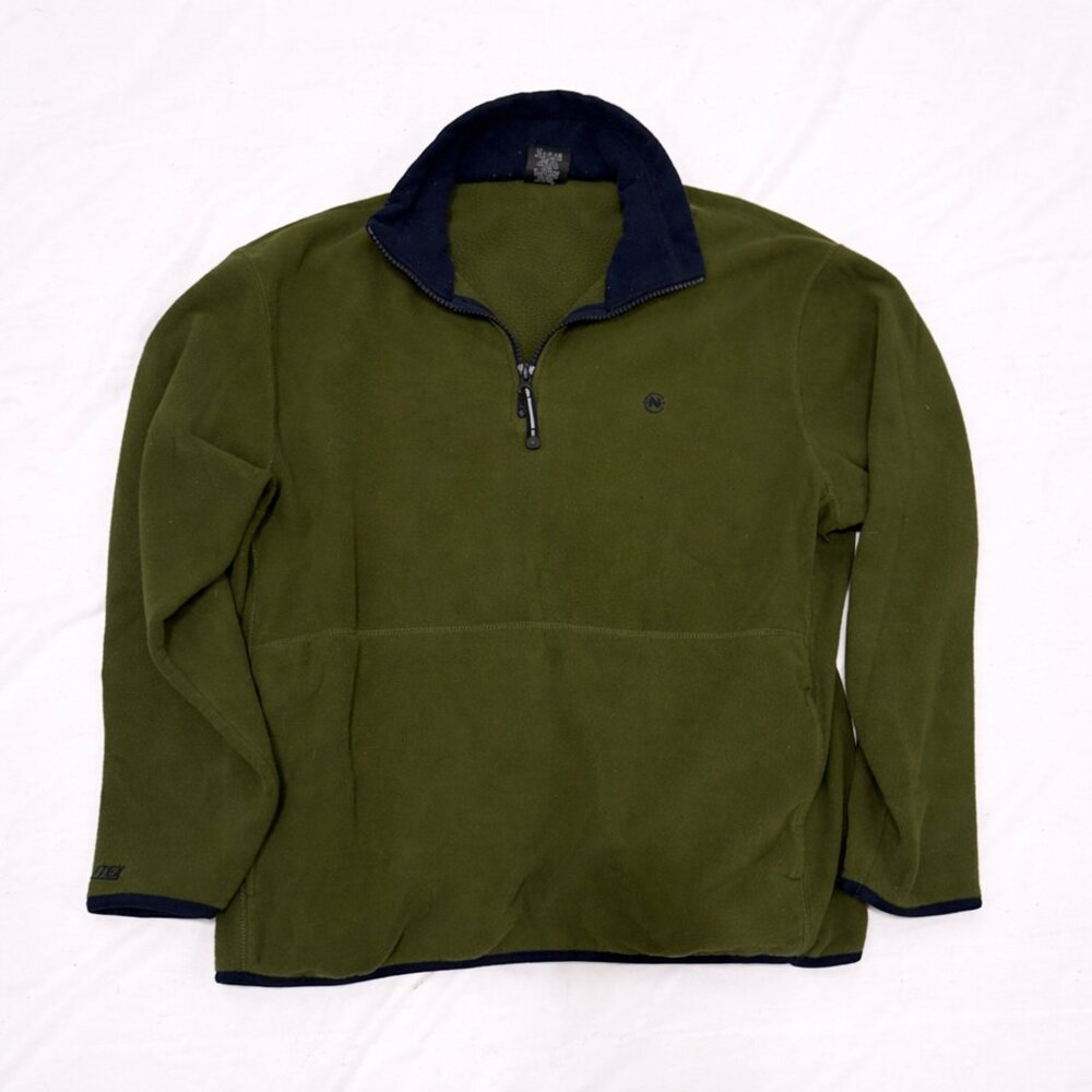 Nautica Men's Green and Khaki Jacket
